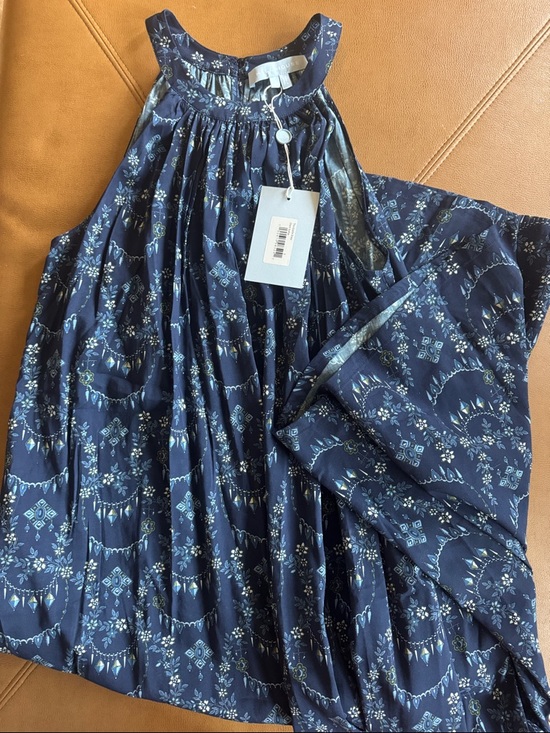 Hill House Women’s Navy Floral Print Maxi Skirt - Picture 4 of 7